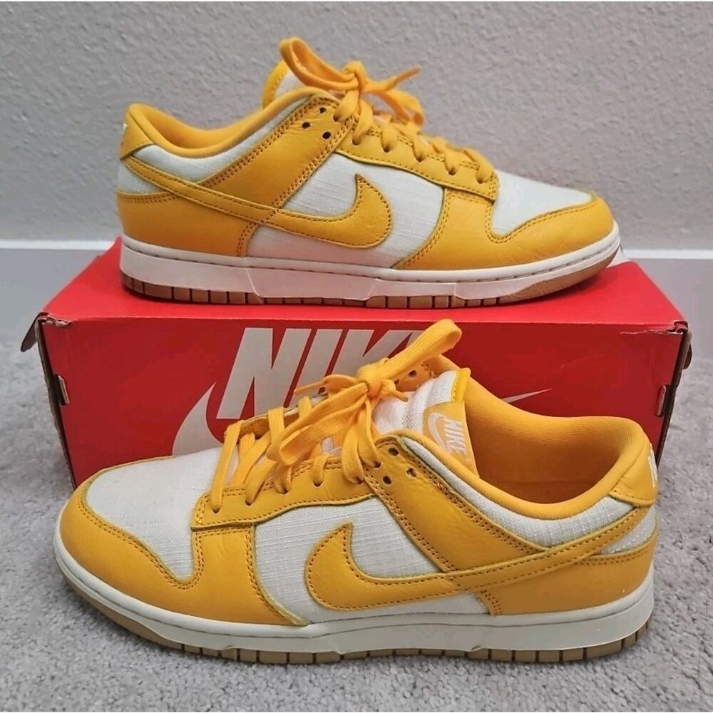 Nike Dunk Low Retro PRM University Gold HF4867-739 Men's Size 10